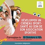 Formation créer et développer un créneau sport-santé