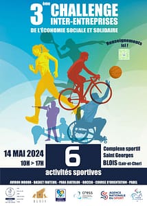 Le 3ème Challenge Inter-entreprise de l’Economie Sociale et Solidaire (ESS) aura lieu le 14 mai 2024 à Blois.