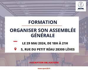 Formation : Organiser son assemblée générale